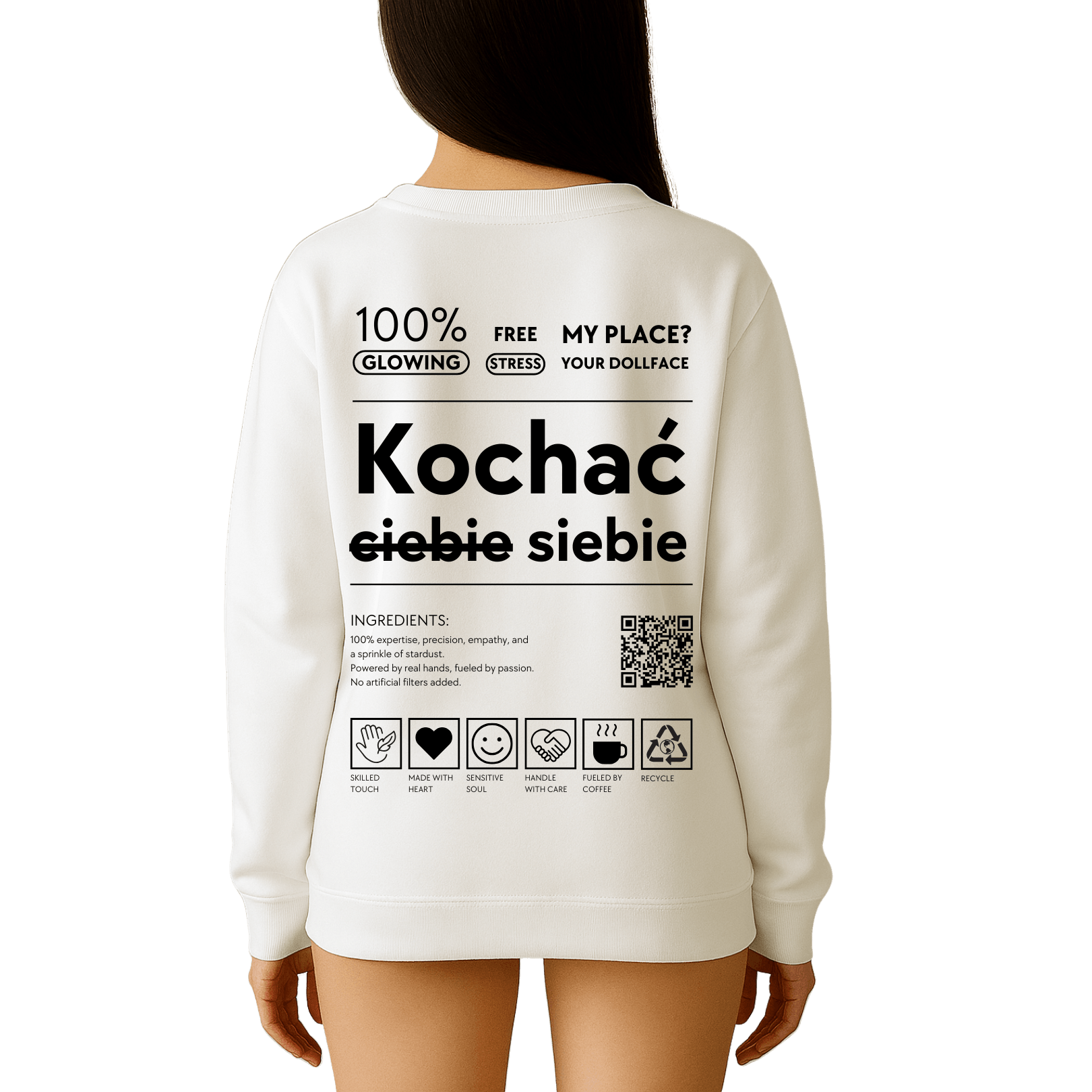 MANIFEST Hoodie MIŁOŚĆ — zdjęcie 3